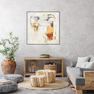 Road Map II by Terri Burris on GIANT ART - oranges, grays abstract