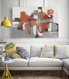 Laguna by Terri Burris on GIANT ART - reds abstract