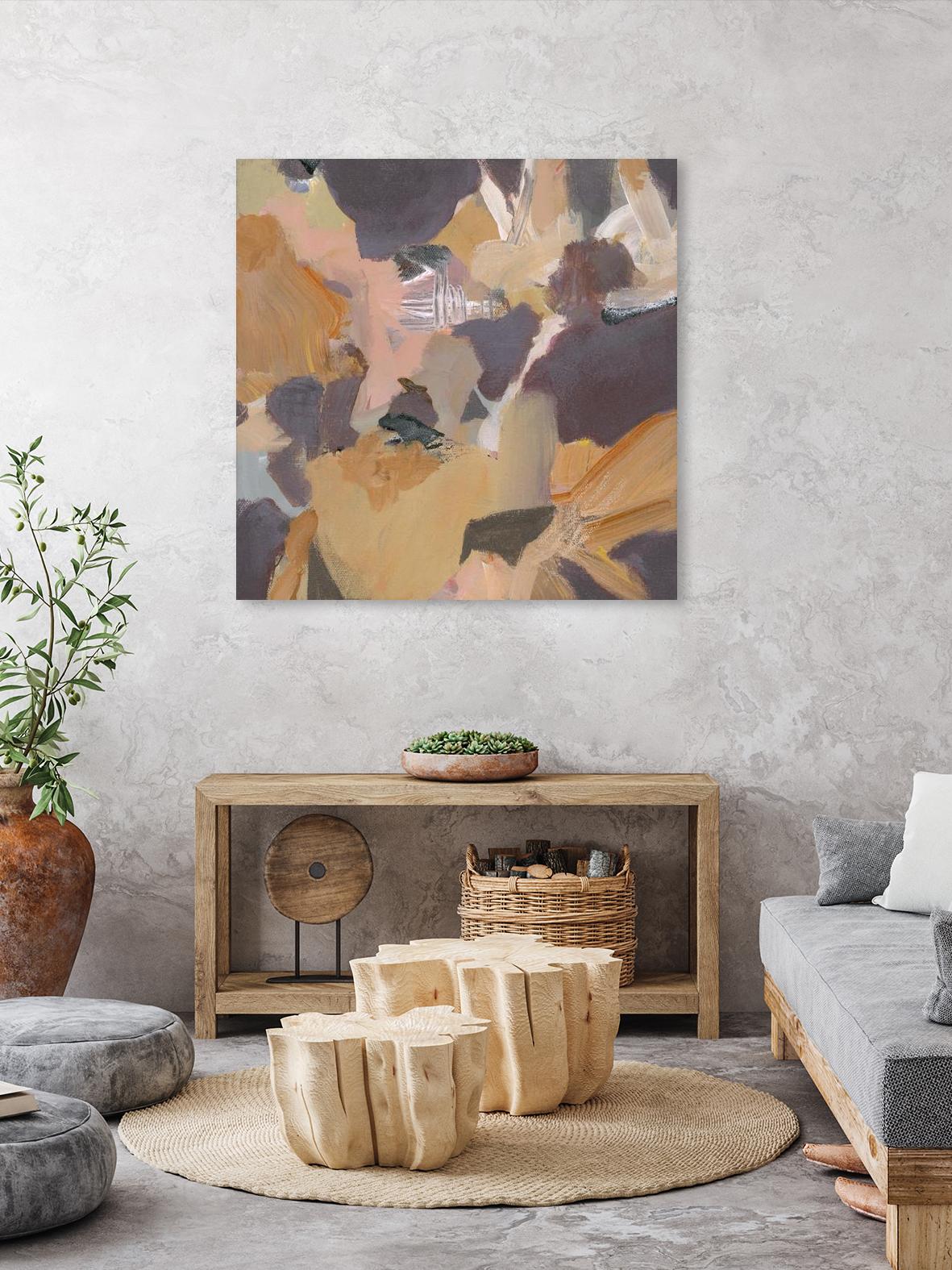Mauve II by Terri Burris on GIANT ART - yellows abstract