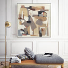 Neutrality by Terri Burris on GIANT ART - browns abstract