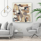 Neutrality by Terri Burris on GIANT ART - browns abstract