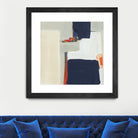 Bay Bridge V1 by Terri Burris on GIANT ART - whites & creams abstract geometric