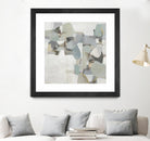 Glacier by Terri Burris on GIANT ART - grays abstract