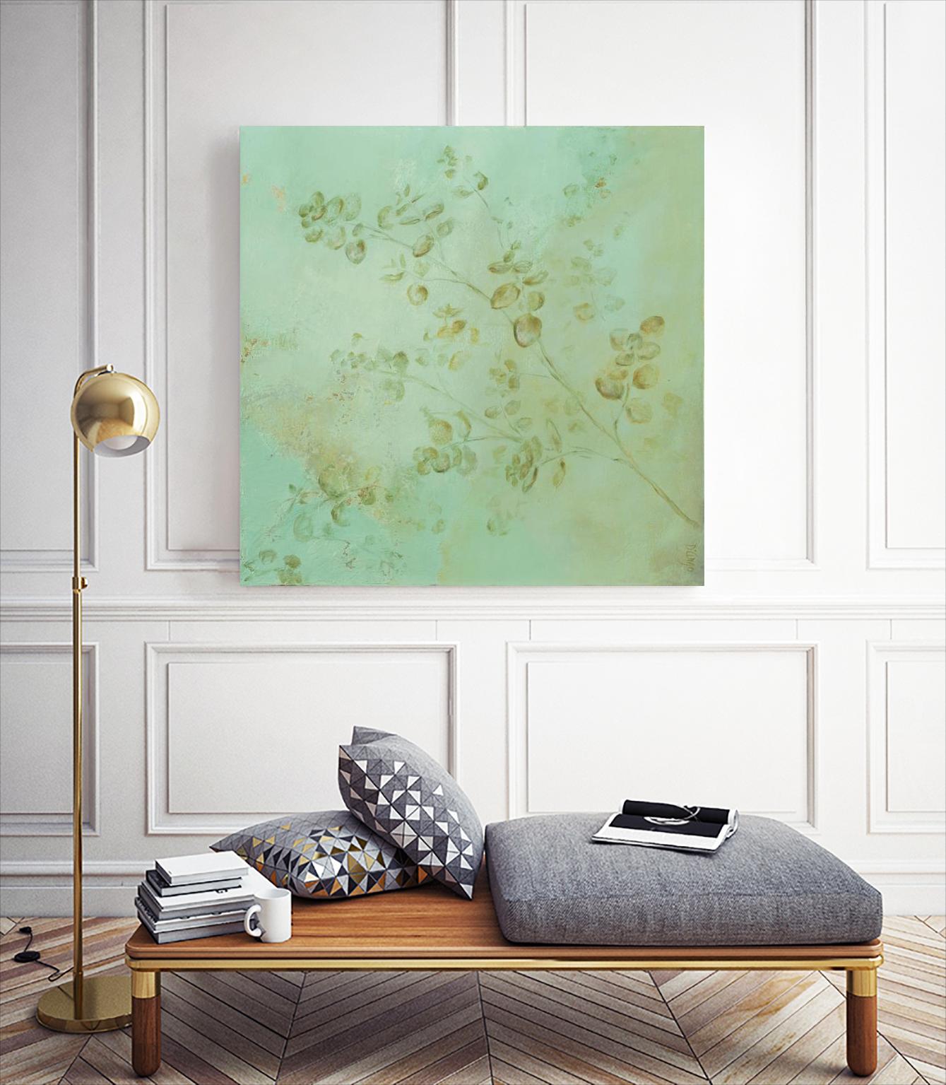 Soft Eucaluptus I by Dina D'Argo on GIANT ART - greens greenery