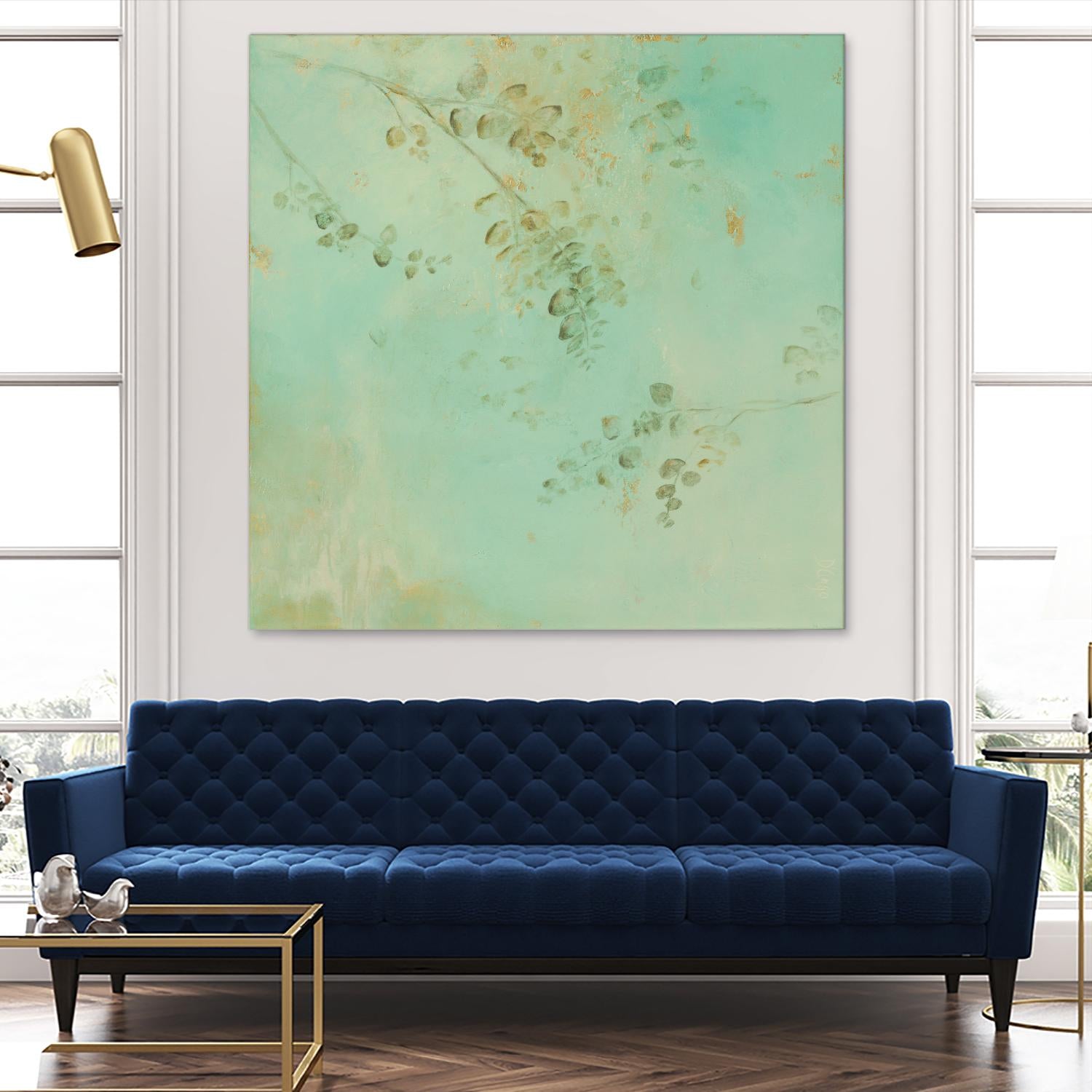 Soft Eucaluptus II by Dina D'Argo on GIANT ART - greens greenery