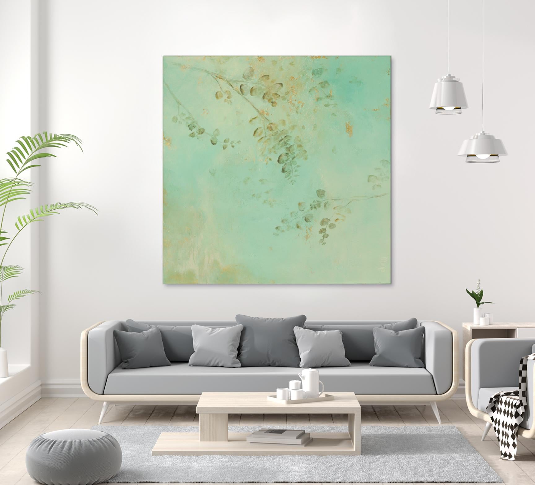 Soft Eucaluptus II by Dina D'Argo on GIANT ART - greens greenery
