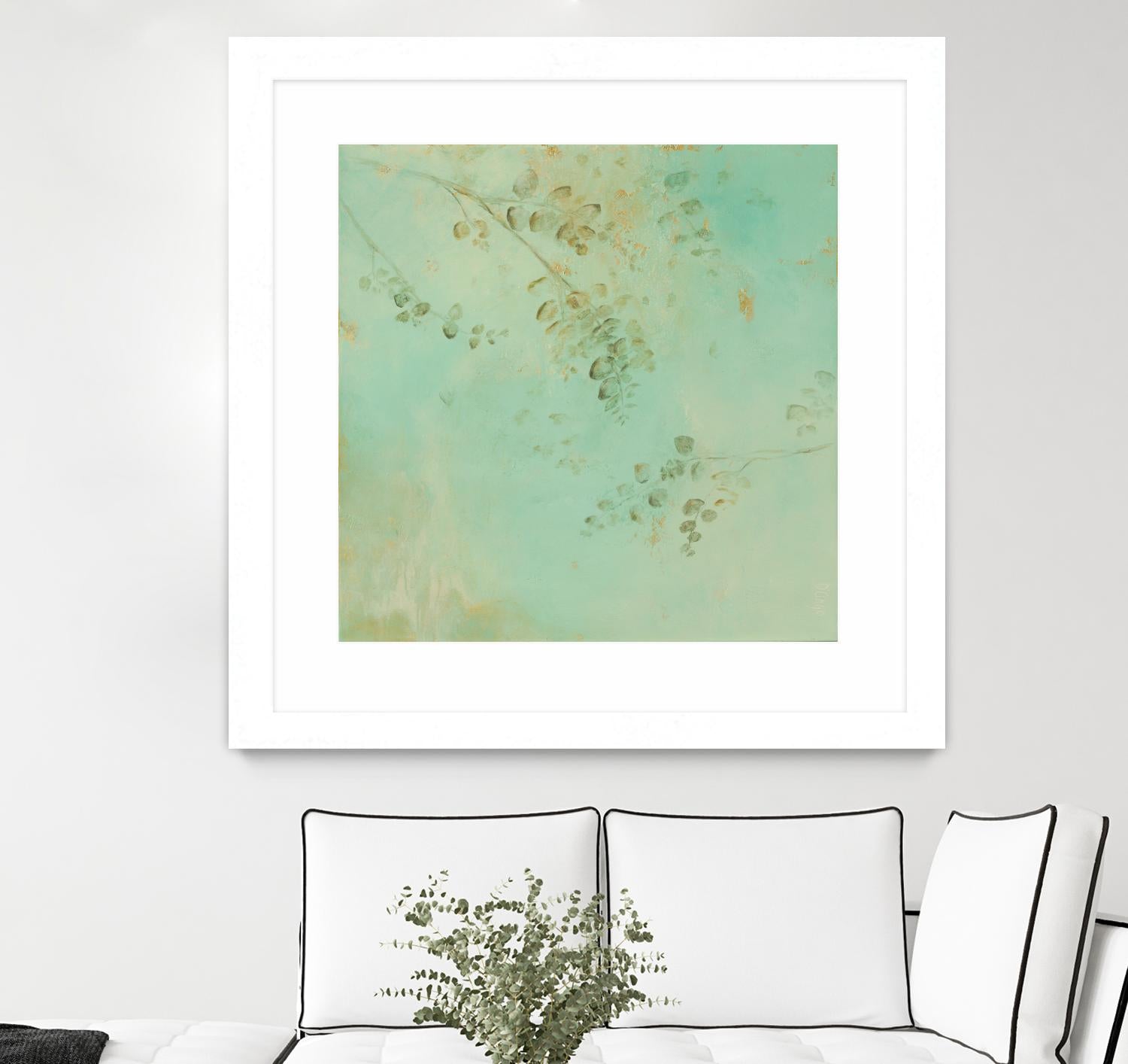 Soft Eucaluptus II by Dina D'Argo on GIANT ART - greens greenery