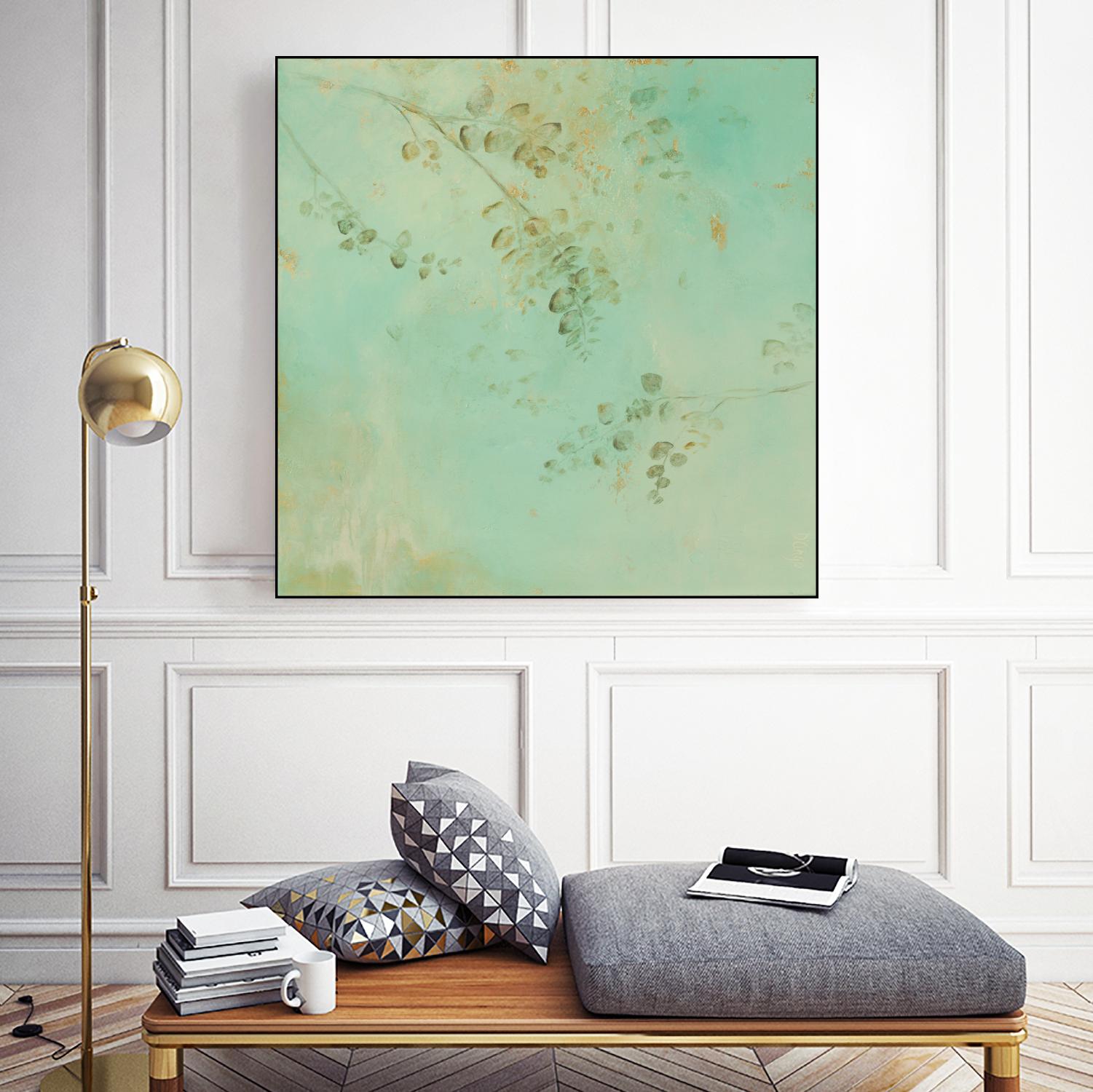 Soft Eucaluptus II by Dina D'Argo on GIANT ART - greens greenery