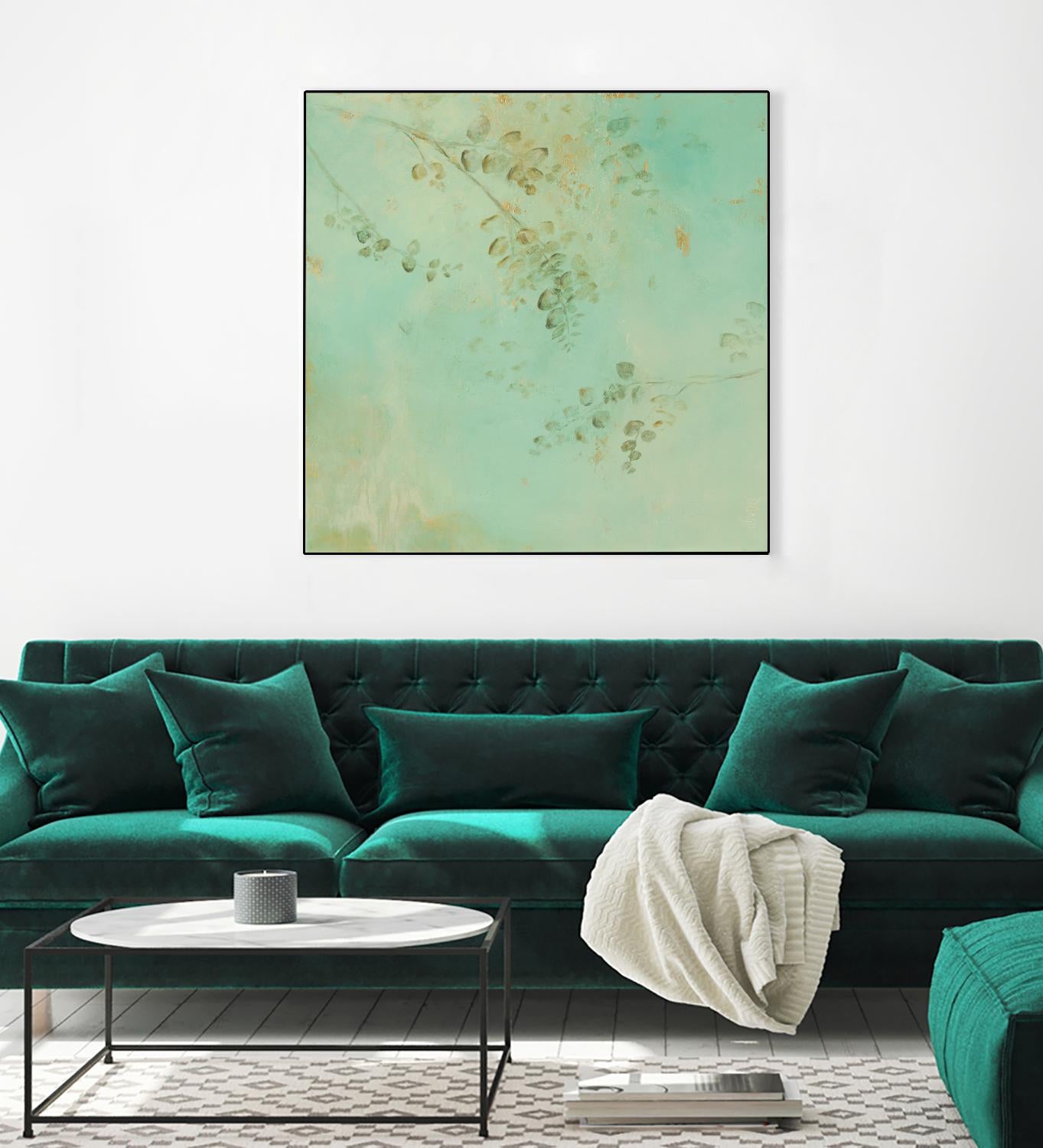 Soft Eucaluptus II by Dina D'Argo on GIANT ART - greens greenery