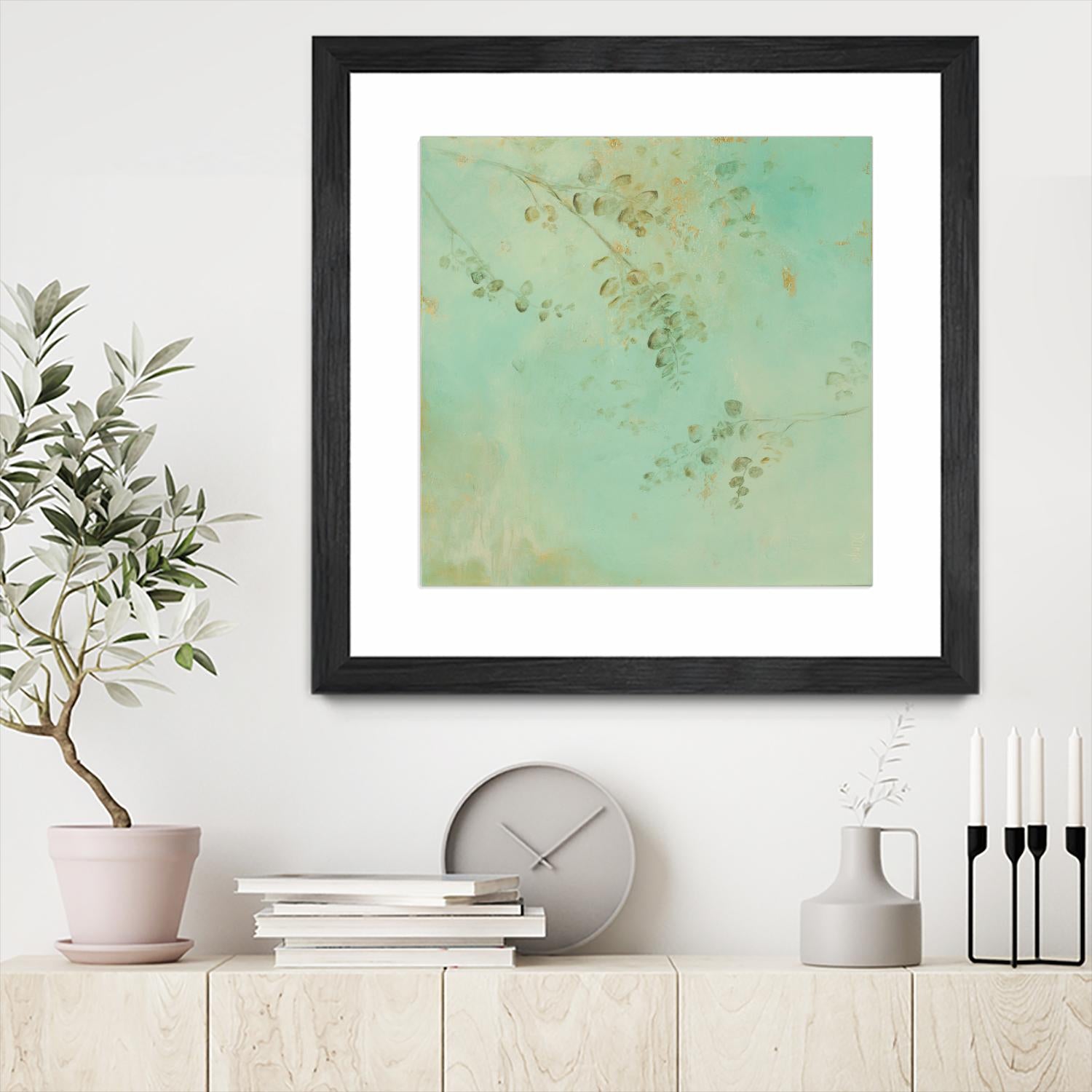 Soft Eucaluptus II by Dina D'Argo on GIANT ART - greens greenery