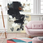 Written Then Forgotten by Brent Foreman on GIANT ART - blacks abstract
