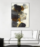 Monochrome Manta III by Brent Foreman on GIANT ART - grays abstract