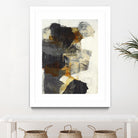 Monochrome Manta III by Brent Foreman on GIANT ART - grays abstract