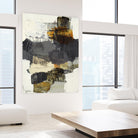 Monochrome Manta IV by Brent Foreman on GIANT ART - grays abstract