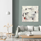 Piece Of Mind by Brent Foreman on GIANT ART - whites & creams abstract