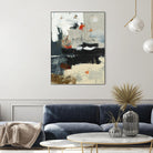 By The River's Edge by Brent Foreman on GIANT ART - black abstract white