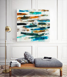 AQUEOUS by BRENT FOREMAN on GIANT ART - blue abstract abstract
