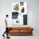 WATCH FROM THE WINDOW I by BRENT FOREMAN on GIANT ART - white abstract abstract