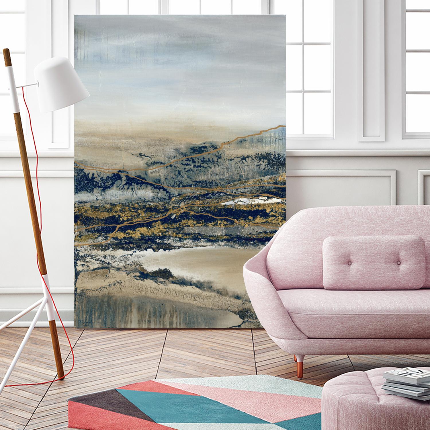 Annual Journey by Ruth Fromstein on GIANT ART - browns abstracted landscapes