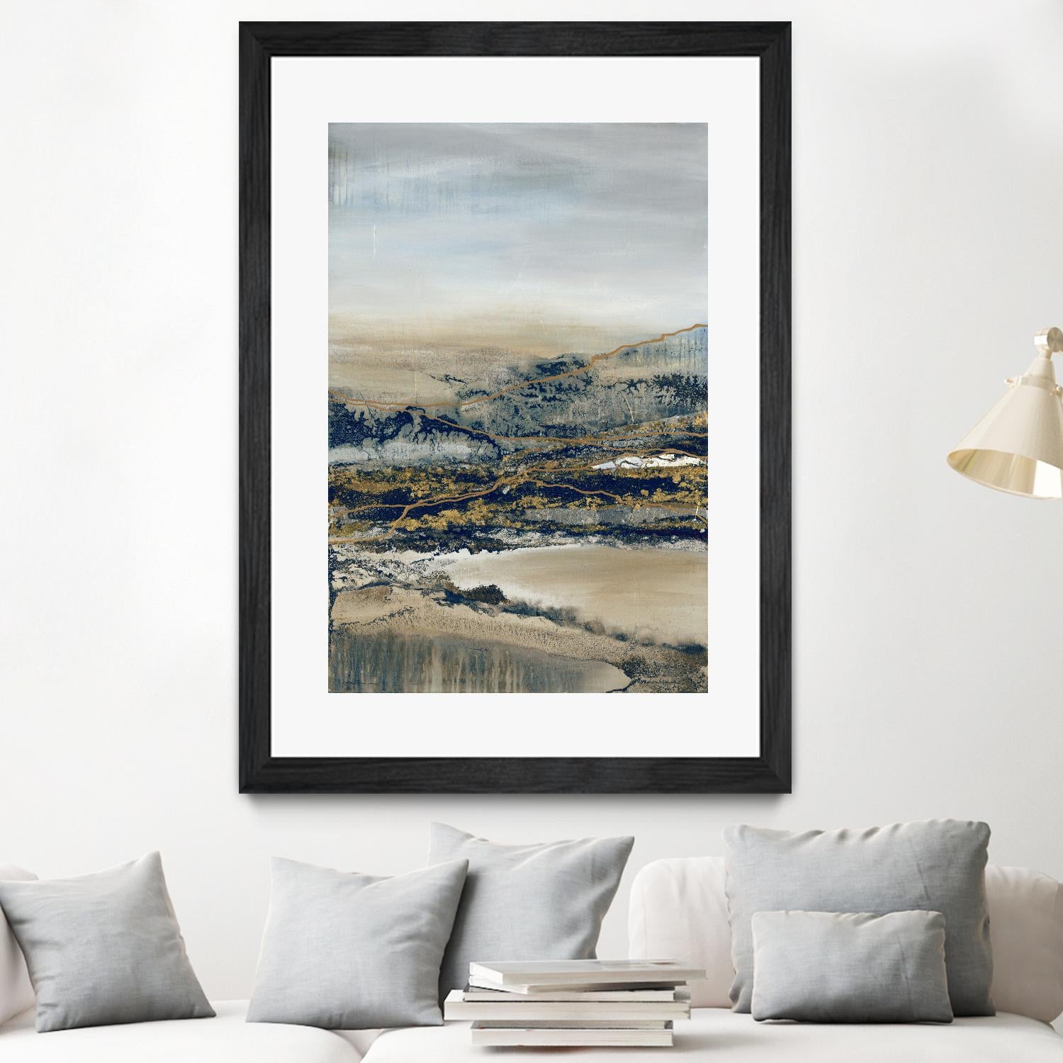 Annual Journey by Ruth Fromstein on GIANT ART - browns abstracted landscapes