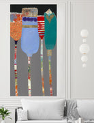 Tall Tulips by Ruth Fromstein on GIANT ART - abstracted florals