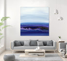 Blue Rendezvous by Ruth Fromstein on GIANT ART - blues abstract
