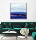Blue Rendezvous by Ruth Fromstein on GIANT ART - blues abstract