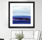 Blue Rendezvous by Ruth Fromstein on GIANT ART - blues abstract