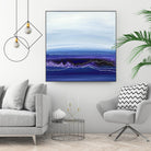 Blue Rendezvous by Ruth Fromstein on GIANT ART - blues abstract