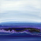 Blue Rendezvous by Ruth Fromstein on GIANT ART - blues abstract