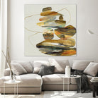 Standing Tall by Ruth Fromstein on GIANT ART - oranges organic shapes