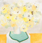 SOFT & GENTLE by RUTH FROMSTEIN on GIANT ART - yellow floral floral