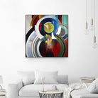 Focal by KC Haxton on GIANT ART - blue abstract