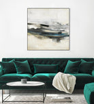 Sweet Sweep by KC Haxton on GIANT ART - blue abstract