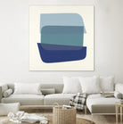 Shapes IV by KC Haxton on GIANT ART - brights, neutrals abstract
