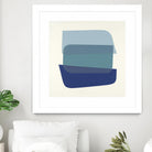 Shapes IV by KC Haxton on GIANT ART - brights, neutrals abstract