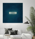 Light Ring II by KC Haxton on GIANT ART - white abstract