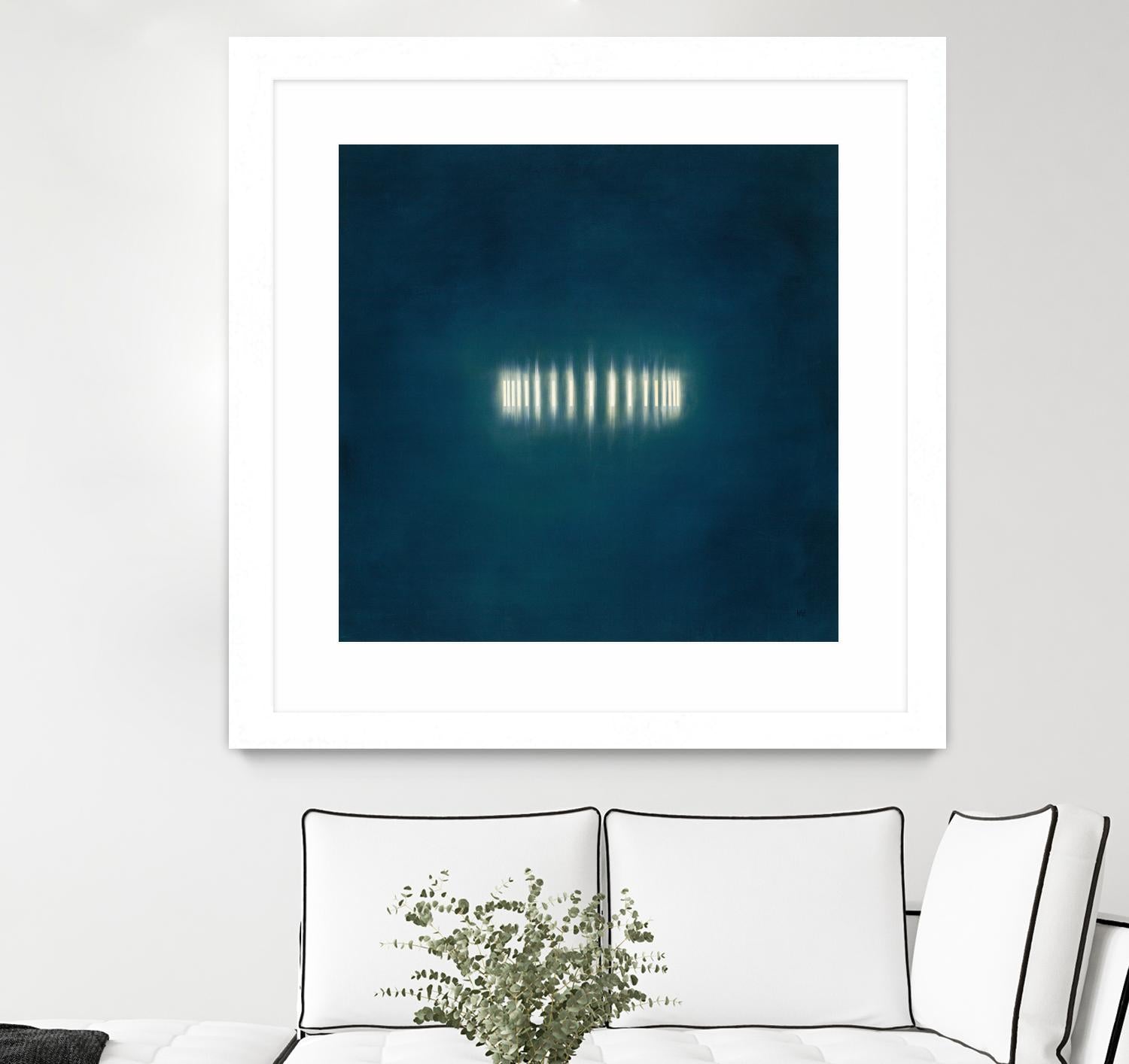 Light Ring II by KC Haxton on GIANT ART - white abstract