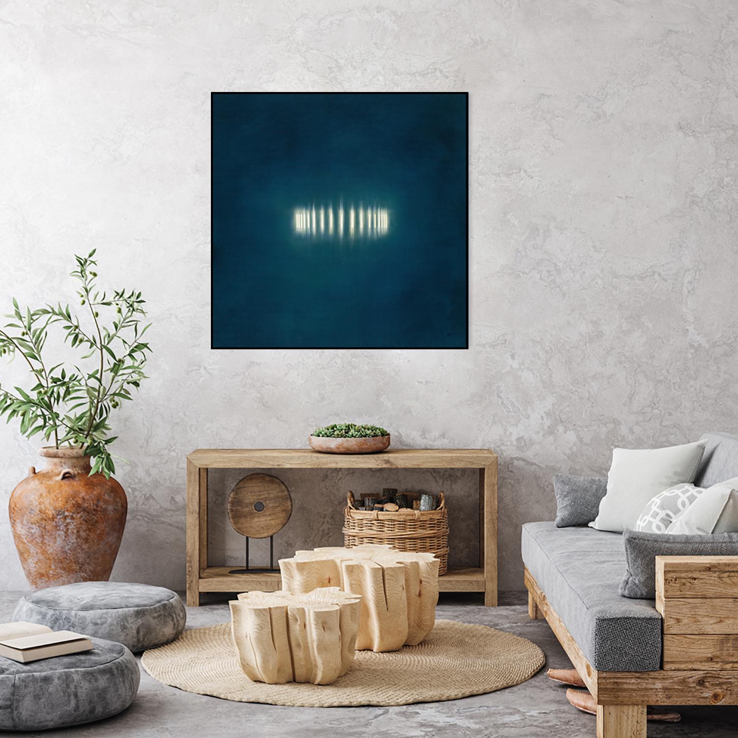 Light Ring II by KC Haxton on GIANT ART - white abstract