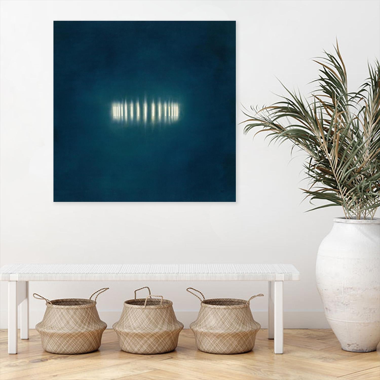 Light Ring II by KC Haxton on GIANT ART - white abstract