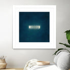 Light Ring II by KC Haxton on GIANT ART - white abstract