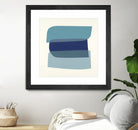 Shapes II V5 by KC Haxton on GIANT ART - blues geometric shapes