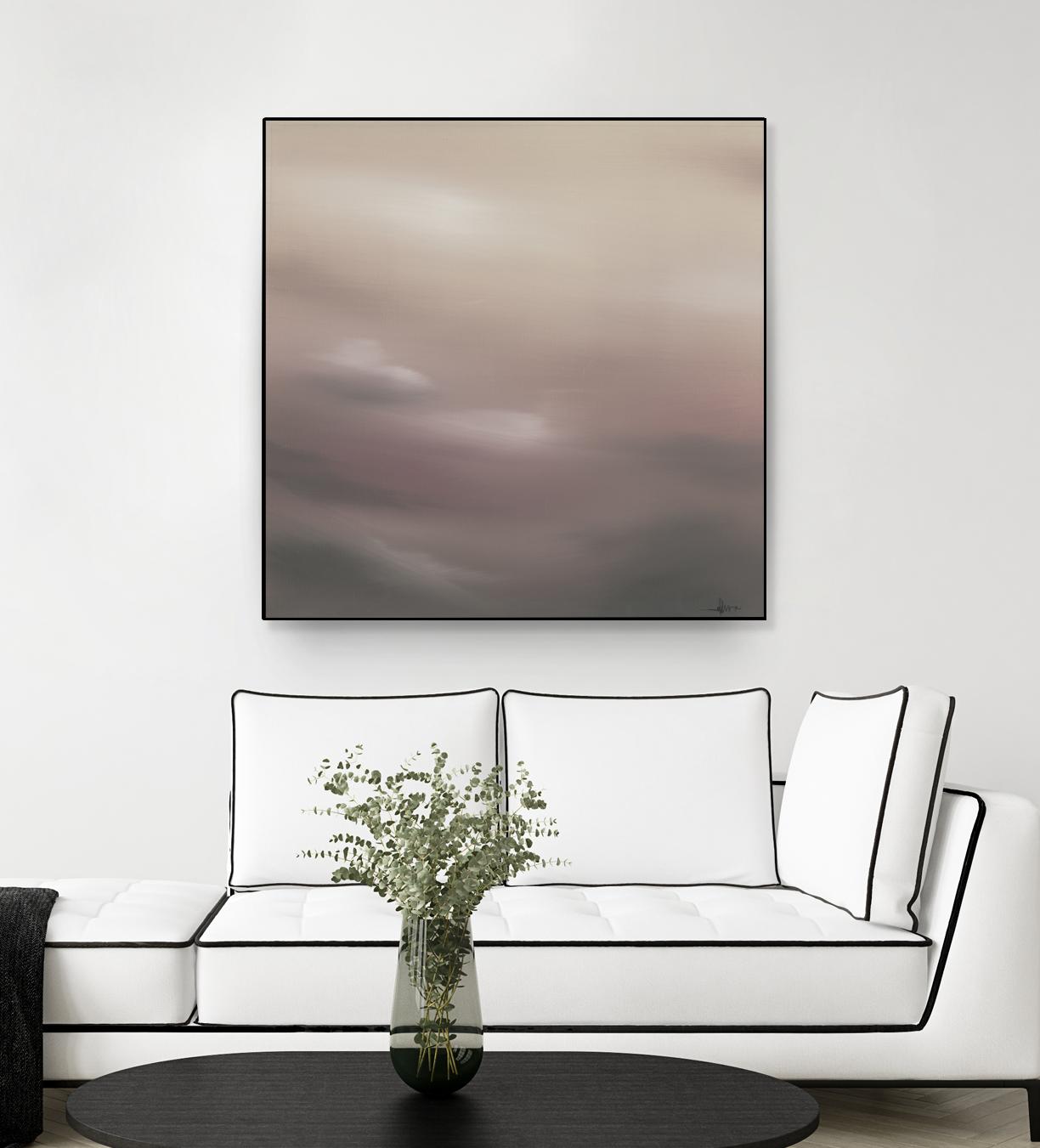 Scape 100 by KC Haxton on GIANT ART - purples scenic