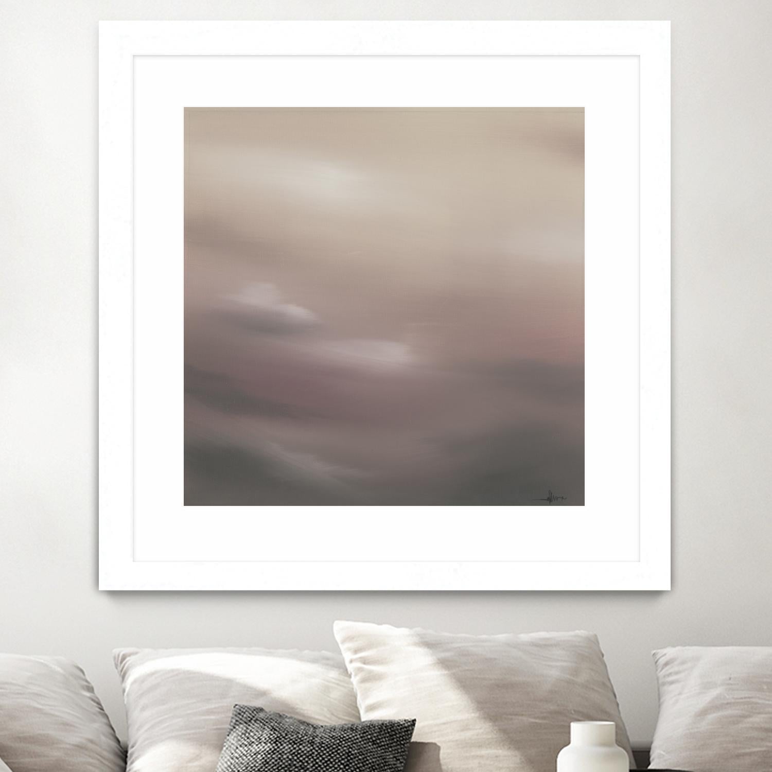 Scape 100 by KC Haxton on GIANT ART - purples scenic