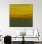 Sense I by Randy Hibberd on GIANT ART - green abstract