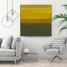 Sense I by Randy Hibberd on GIANT ART - green abstract