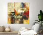 Instictual Beauty II by Randy Hibberd on GIANT ART - red abstract