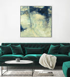 Blue Daze I by Randy Hibberd on GIANT ART - beige abstract