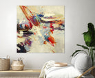 Positive Energy I by Randy Hibberd on GIANT ART - beige abstract