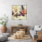Positive Energy III by Randy Hibberd on GIANT ART - pink abstract